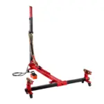 VEVOR Auto Body Frame Puller Straightener, 6T Tension Car Body Repair Equipment with 6000PSI Hydraulic Foot Pump & Swivel Post, Includes 16 Straightening Tools, for Auto Repair Shop, Sedan SUV Pickup