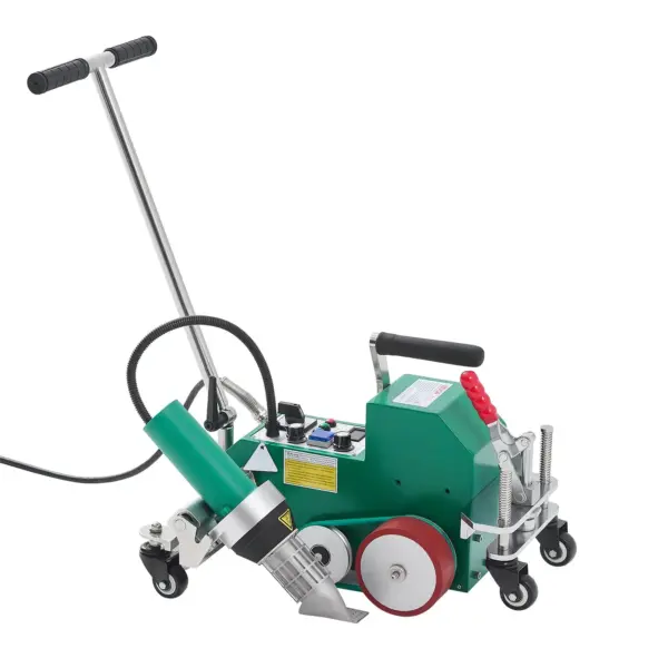 VEVOR Roofing Hot Air Welder, 3400W 220V High Power Plastic PVC TPO Welding Machine - 1.57in Welding Width, 0.04-0.08 in Thickness, 68 -1202 Heat Roofing Welding Tool, for Waterproofing Advertising