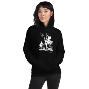 Pablo Picasso Don Quixote of La Mancha 1955 Artwork Unisex Hoodie