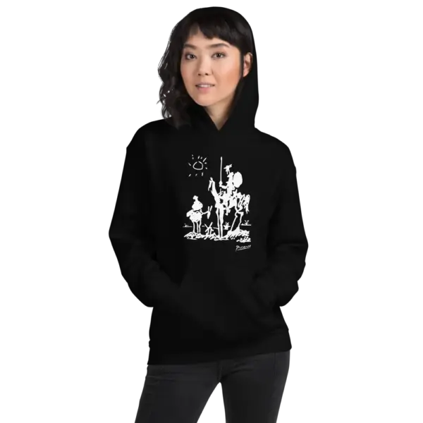 Pablo Picasso Don Quixote of La Mancha 1955 Artwork Unisex Hoodie