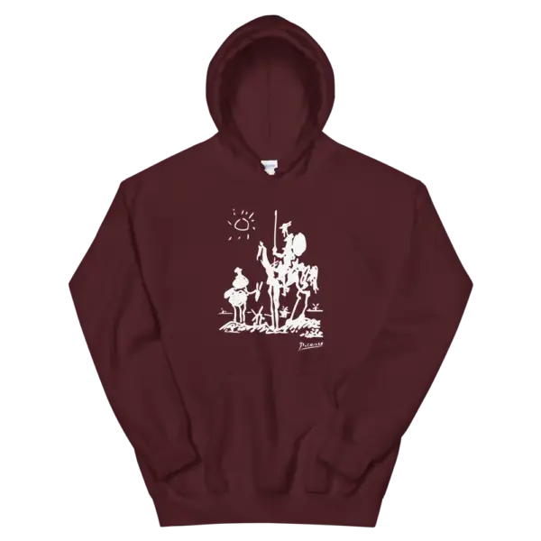 Pablo Picasso Don Quixote of La Mancha 1955 Artwork Unisex Hoodie