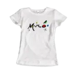 Joan Miro Colorful Signature Artwork T-Shirt