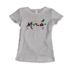 Joan Miro Colorful Signature Artwork T-Shirt