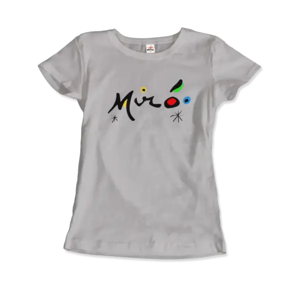Joan Miro Colorful Signature Artwork T-Shirt