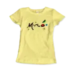 Joan Miro Colorful Signature Artwork T-Shirt