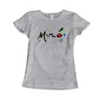 Joan Miro Colorful Signature Artwork T-Shirt