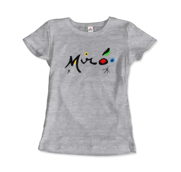 Joan Miro Colorful Signature Artwork T-Shirt