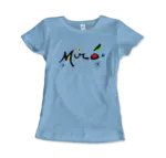 Joan Miro Colorful Signature Artwork T-Shirt