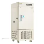 VEVOR Ultra Low Temperature Freezer, 28 L, 40 to 123 Adjustable Temp Range, with Rollers and Digital Display, 304 Stainless Steel Liner, Low Temperature Lab Freezer for Laboratory Samples Storage