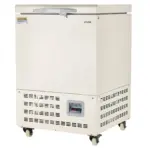 VEVOR Ultra Low Temperature Freezer, 58 L, 40 to 123 Adjustable Temp Range, with Rollers and Digital Display, 304 Stainless Steel Liner, Low Temperature Lab Freezer for Laboratory Samples Storage