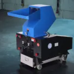 VEVOR Plastic Shredder Crusher, 7.5HP/5.5KW Plastic Bottle Grinder Granulator, 200-300kg/h Capacity Pulverizer Recycling Machine with Wheels, SDK-11 Blade & 8mm Mesh for PVC PTFE (220V 60Hz 3-Phase)