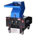 VEVOR Plastic Shredder Crusher, 7.5HP/5.5KW Plastic Bottle Grinder Granulator, 200-300kg/h Capacity Pulverizer Recycling Machine with Wheels, SDK-11 Blade & 8mm Mesh for PVC PTFE (220V 60Hz 3-Phase)