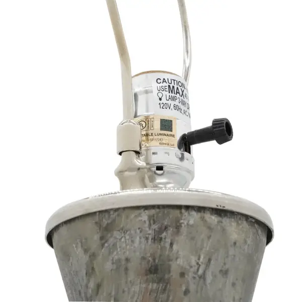 D15x23' Glass Table Lamp Bottel Shape