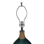 D16x28.5' Glass Table Lamp