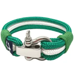 Adjustable Shackle Achill Island Nautical Bracelet