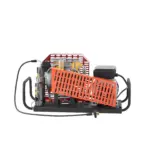 VEVOR PCP Air Compressor, 4500PSI/30Mpa Diving Scuba Tank Air Compressor, 60 L/min Four-Cylinder Auto Stop PCP Rifle Compressor Pump with Fan Cooling System for Scuba Tanks, Paintball, Firefighting