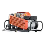 VEVOR PCP Air Compressor, 4500PSI/30Mpa Diving Scuba Tank Air Compressor, 60 L/min Four-Cylinder Auto Stop PCP Rifle Compressor Pump with Fan Cooling System for Scuba Tanks, Paintball, Firefighting
