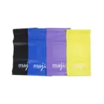 Maji Sports Full Body Exercise & Stretch Bands - Variable Resistance 4 Pack