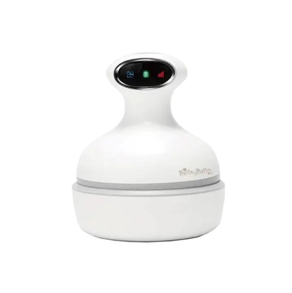 Bella2Bello Armona Electric 3D Vibrating Scalp Head & Body Massager (White) 10386