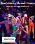 VEVOR Inflatable Nightclub, 29.5 x 19.7 x 13.1 ft Inflatable Party Tent with 1100W Blower & Sandbag, Ventilated Blow up Night Club with 2 Windows, Air Cube House for Event Birthday Wedding Party