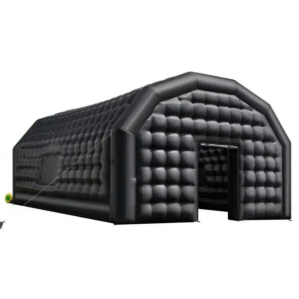 VEVOR Inflatable Nightclub, 29.5 x 19.7 x 13.1 ft Inflatable Party Tent with 1100W Blower & Sandbag, Ventilated Blow up Night Club with 2 Windows, Air Cube House for Event Birthday Wedding Party