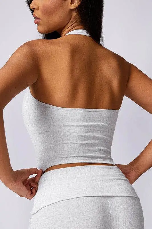Halterneck running fitness yoga sports bras