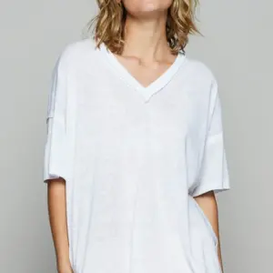 POL V-Neck Half Sleeve T-Shirt