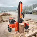 VEVOR 30 Tons Log Splitter, 306CC Engine, Powered Wood Splitter with 2" Ball Coupler, Auto Return, Vertical & Horizontal Mode, Firewood Splitting Wedge Machine for Forestry Harvest