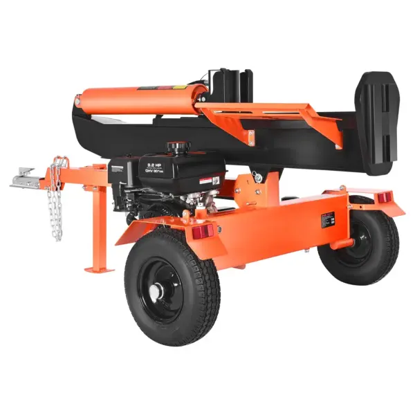 VEVOR 30 Tons Log Splitter, 306CC Engine, Powered Wood Splitter with 2" Ball Coupler, Auto Return, Vertical & Horizontal Mode, Firewood Splitting Wedge Machine for Forestry Harvest