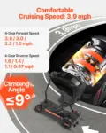 VEVOR 4-Wheel Electric Mobility Scooter for Adults & Seniors, Integrated Automatic Folding Mobility Scooter with Remote Control, NFC Keys & Long Range, 265LBS Loading All Terrain Travel Wheelchair