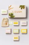 Set of 6 Handmade cold process ,Natural Soap Bars in gift Set box