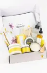 Citrus Care Package, Handmade Natural Bath and Body Gift Box