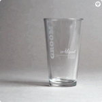 Etched Pint Glasses
