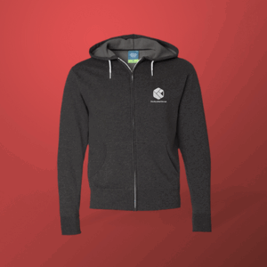 Unisex Full-Zip Hooded Sweatshirt