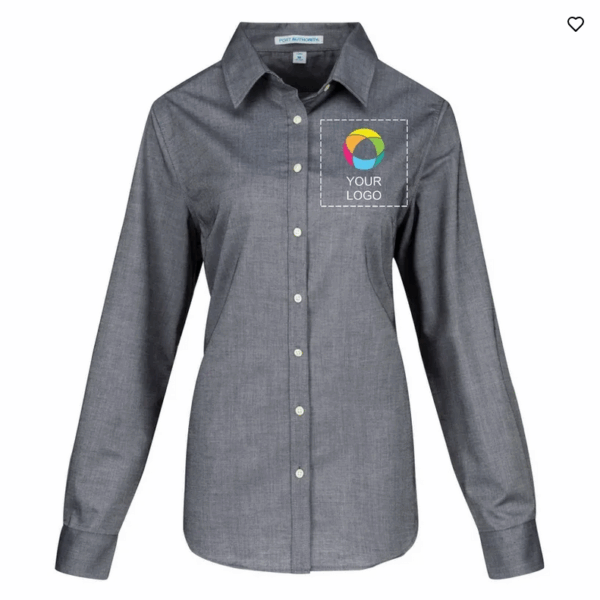 Port Authority Ladies Super Pro Oxford Shirt