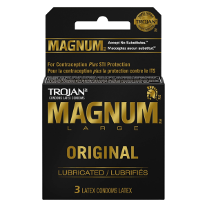 Trojan Magnum Lubricated Latex Condoms